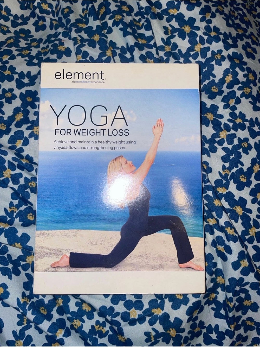 Yoga for Weight Loss DVD - Blue and White Cover